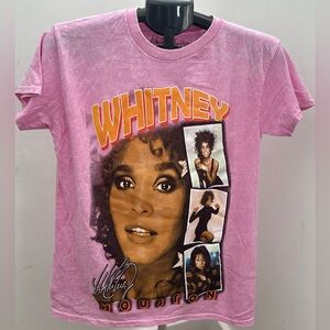 Whitney Houston Logo T-shirts
